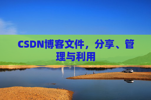 CSDN博客文件，分享、管理与利用